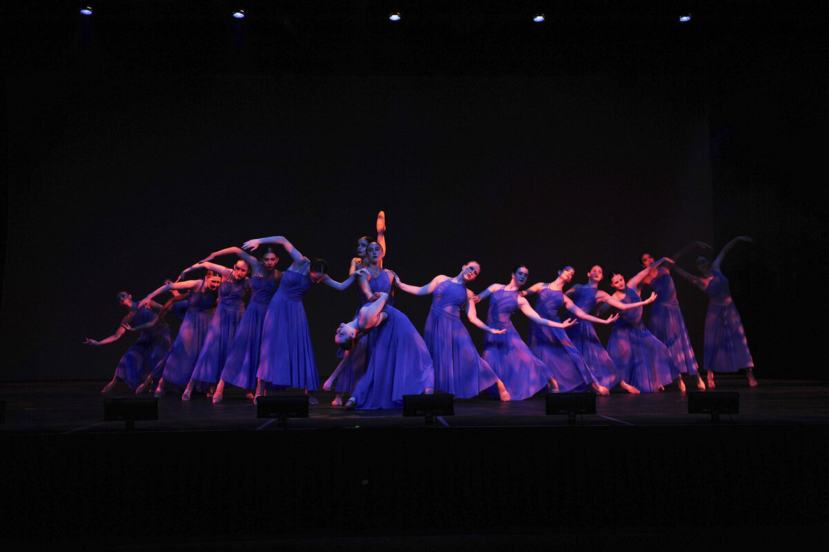 Performance company dancers