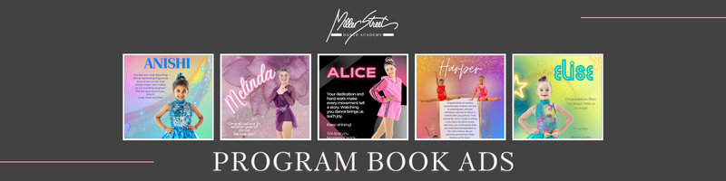 Program book ad order